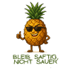 Ananas mit Stil: Bleib saftig