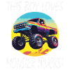 Boy Loves Monster Trucks