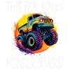 Boy Loves Monster Trucks