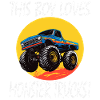 Boy Loves Monster Trucks