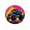 Monster Truck Flame Show