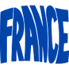 Blue France logo