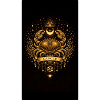 Golden Zodiac Collection – Cancer Astrology Gold