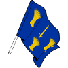 Cheshire-Flagge