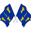 Drapeau du Cheshire franchi