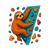 Bouldern Faultier Klettern Boulderkletterer