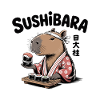 Sushibara Sjov Japansk Capybara Sushi