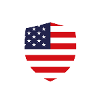California USA Shield Design