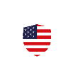 American Flag Shield Michigan