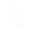 Owl Art Silhouette