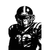 Monkey american football player