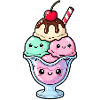 Kawaii Sundae Trio Delight