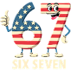 US Flag 67 Memes Six Seven