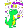 Four-asaurus Rex 4 Birthday