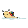 Escargot arc-en-ciel