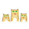 3 cats