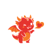Sister Dragon Cute Sibling