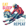 Carve Repeat Ski-Design