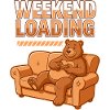 Weekend Charge: Bear on Sofa
