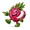 Strawberry Happy Dragon