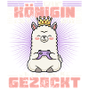 Gamer Llama Queen
