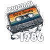 40th Birthday Cassette January 1986