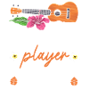 Hawaiian Ukulele Uke Uke Player