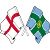 Drapeaux Derbyshire x Angleterre