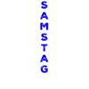 Saturday - blue