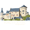 Stolberg Castle Illustration Hand Drawing