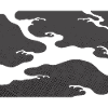 Gray Seigaiha – Japanese Wave Pattern 