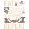 Eat sleep ornithologist repeat