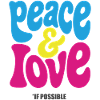 PEACE LOVE #4 - let's talk