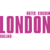Pink London Typography T-shirt