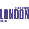 London Bold Typo Purple
