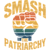Smash the Patriarchy - Feminism Logo T-Shirt