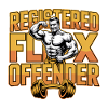 Registered Flex Offender - Funny Gym Tshirt