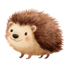 Cute Hedgehog – Childish and Charming Drawing