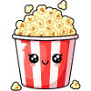 Kawaii Popcorn Bucket