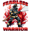 Fearless firefighter, firefighter hero