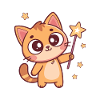Star Wizard Cat