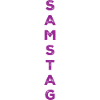 Saturday - purple