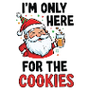 Santa Here for the Cookies