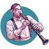 CLARINETIST #2 - sound & vision
