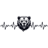Bear ECG Heartbeat