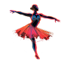 Ballettmädchen Retrowave