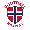Norwegisches Fußballwappen Emblem