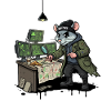 Hacker Rat Detective Deep-State Tracking