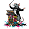 Dirigent | Graffiti-Ratten-DJ Gala