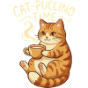 Cat Puccino Time Cat Coffee